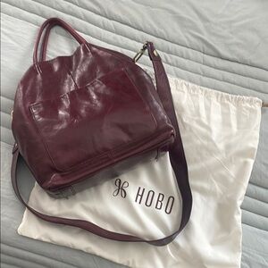 HOBO Burgundy Crossbody Bag